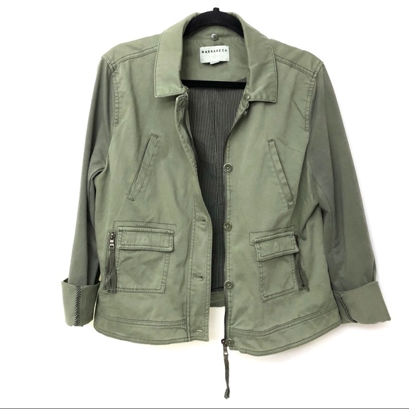Anthropologie Jackets & Blazers - 😍 Anthro Marrakech army Green Jacket!
